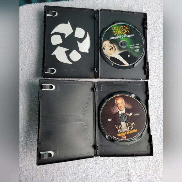 Two Victor Borge Comedy DVDs Victor Borge's Funniest Moments and Comedy in Music - Picture 3 of 3
